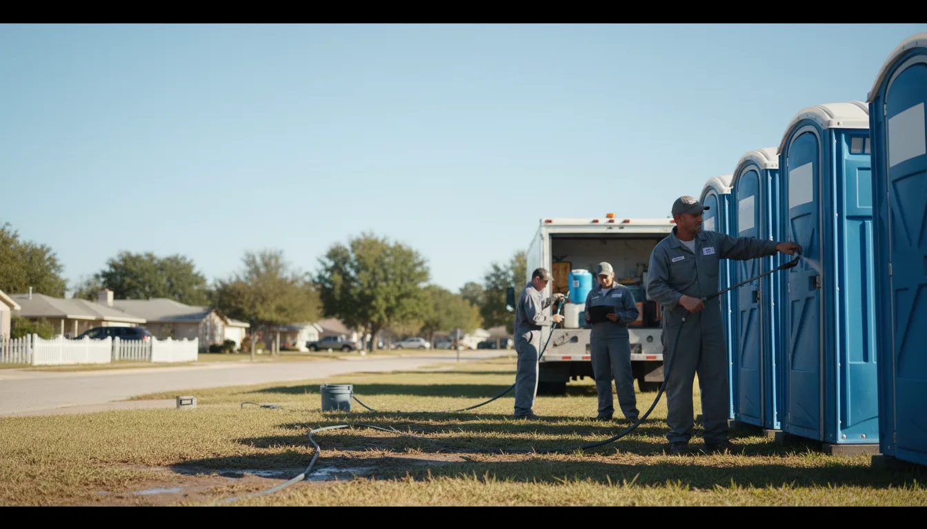 Long-Term Portable Toilet Rental in Pease, MN near me